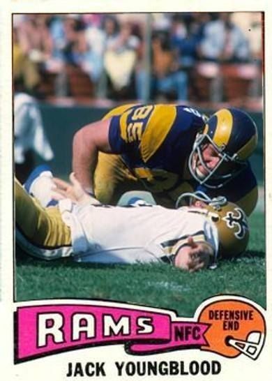 Fred Dryer, Merlin Olsen, La Rams Football, Nfl Rams, Topps Football Cards, Fantasy Basketball, Nfl Championships, Rams Football, Football Trading Cards