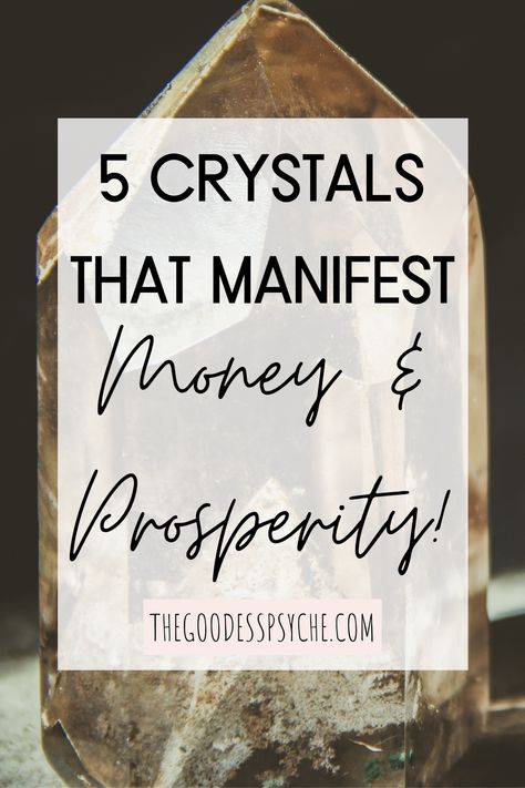 Crystals That Attract Money, Crystals For Money And Success, Spells For Success In Business, Crystals To Attract Money, Crystals For Money Wealth, Crystals Guide, Witch Spells, Energy Frequency, Money Abundance