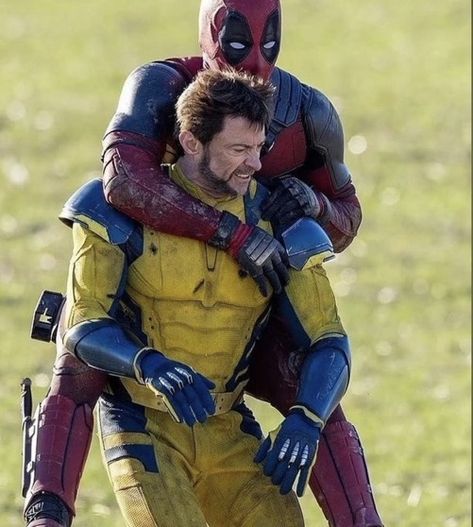 ryan reynolds ‘deadpool’ hugh jackman ‘wolverine’ behind the scenes of deadpool three Deadpool Behind The Scenes, Deadpool And Wolverine Popcorn Bucket, Funny Deadpool Pictures, Deadpool And Wolverine Behind The Scenes, Deadpool 3 Pfp, Wolverine Pfp Deadpool 3, Deadpool And Wolverine Fan Art Ship, Wolverine X Deadpool Ship, Deadpool Scenes