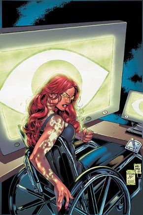 Hacking Intuition - The ability to possess intuitive in hacking machinery and technological systems. Birds Of Prey Comic, Barbara Gordon Oracle, Batgirl Barbara Gordon, Barbara Gordon Batgirl, Dc Batgirl, Gotham Girls, Barbara Gordon, Wheel Chair, Batman Family