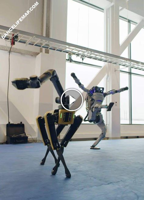 Robot Videos, Robot Programming, Real Robots, Acro Dance, Robot Dance, Boston Dynamics, Big Robots, Futuristic Robot, Amazing Technology