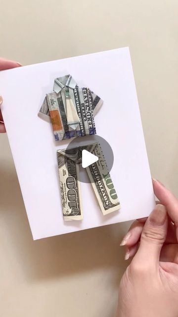 Valentina Balance on Instagram: "Easy last minute Father’s Day gift #giftideas #fathersday" Last Minute Father's Day, How To Give Money As A Gift, Last Minute Fathers Day Gifts, Money Gifts, Graduation Leis, Lil Skies, Diy Money, Money Origami, Money Gift