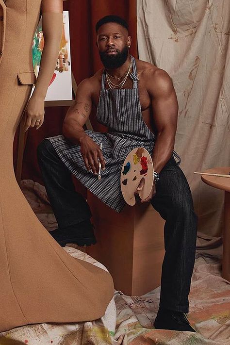 TREVANTE RHODES by DALVIN ADAMS for Netflix (February 2024) Trevante Rhodes Mea Culpa, Trevante Rhodes Aesthetic, Trevonte Rhodes, Tall Black Men, Fine Celebrities, Trevante Rhodes, Family Matter, I Love You Pictures, Michael B Jordan