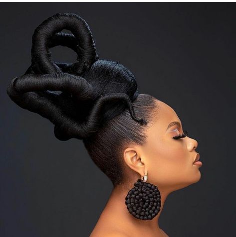 Hair Stylea, Avant Garde Hair, Hair Afro, Fantasy Hair, Women's Hairstyles, Hair Ponytail Styles, Braided Hairstyles Updo, Hair Images, Ponytail Styles