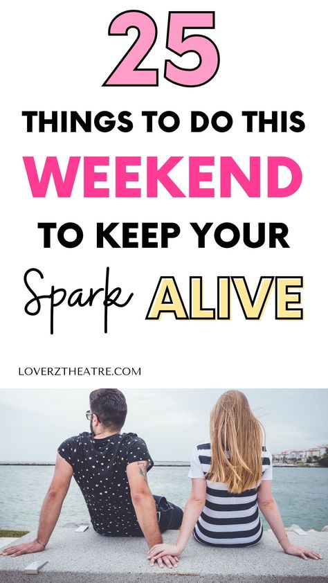 Are you looking for a couples bucket list to enjoy with your partner this weekend? Check out these 25 weekend date ideas to keep your relationship exciting. These weekend activities for couples that are fun and romantic also include things to do this weekend to keep your spark alive, plus weekend date night ideas to try out in 2024. Fun date ideas to take your romance to the next level Dating Activities For Couples, How To Keep Relationship Exciting, Saturday Date Ideas, Weekend Date Ideas, Couples Bucket List, Things To Do Inside, Indoor Things To Do, Activities For Couples, Fun Date Ideas