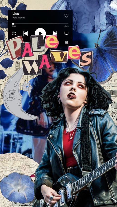 #palewaves #music #band #song #lyrics #aesthetic #moodboard #heatherbarongracie Pale Waves Aesthetic, Waves Lyrics, Aesthetic Reference, Pale Waves, Wave Poster, Music Vibes, Willow Smith, Waves Wallpaper, Aesthetic Moodboard