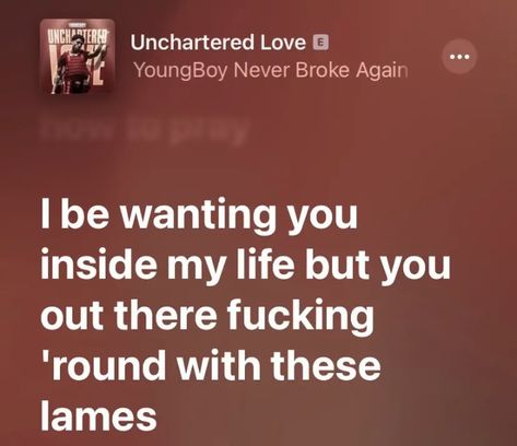 Yb Quotes Lyrics, Nba Youngboy Quotes Lyrics, Nba Youngboy Lyrics, Youngboy Lyrics, Rap Song Quotes, Love Lyrics, Good Insta Captions, Rapper Quotes, Rap Quotes