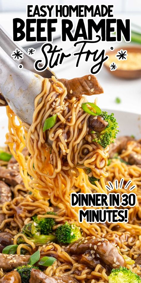 Ramen Beef Stir Fry Recipes, Steak And Broccoli Ramen, Steak Ramen Stir Fry, Ramen Noodle Beef And Broccoli, Beef Ramen Noodles Stir Fry, Beef And Broccoli With Ramen Noodles, Beef Teriyaki Stir Fry Noodles, Steak And Noodle Stir Fry, Ramen And Steak Recipe