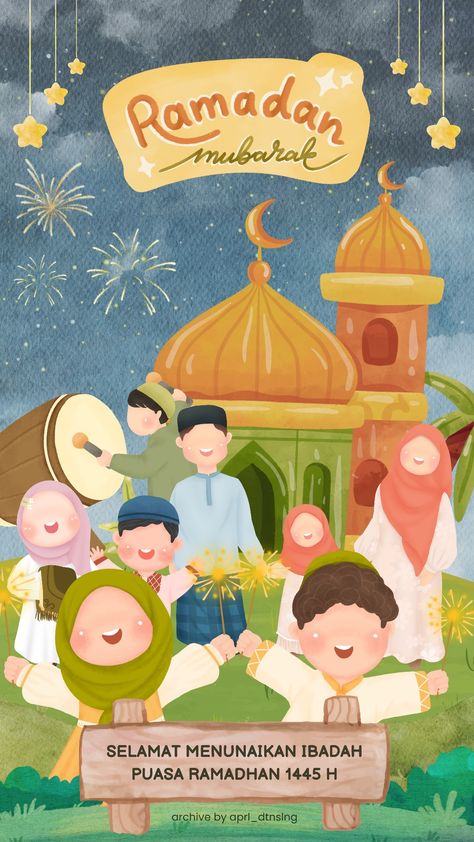 Ramadhan Card Design, Poster Ramadhan, Canva Codes, Canva Hacks, Eid Mubarak Card, Picture Books Illustration, Canva Element, Idul Fitri, Hari Raya