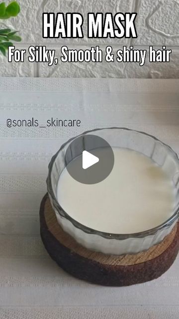 12K likes, 39 comments - sonals_skincare on October 7, 2022: "GET SILKY, SHINY & SMOOTH HAIR🌸 Follow @sonals_skincare for more! #haircare #hairgrowth #haircareroutine #haircareremedies #homereme...". For Silky Hair Remedies, Hair Mask Silky Smooth Hair, Shiny Hair Natural Remedies, How To Get Soft Shiny Silky Hair, Hair Silky Tips, Silk And Shine Hair Mask, How To Make Silky Hair, Home Remedy For Smooth Hair, Smooth And Silky Hair Remedies