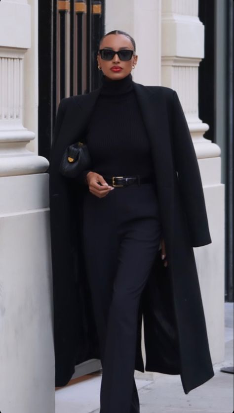 Chique Outfit, Jasmine Tookes, Chique Outfits, Outfit Chic, Classy Work Outfits, Stylish Work Outfits, All Black Outfit, Looks Chic, Professional Outfits