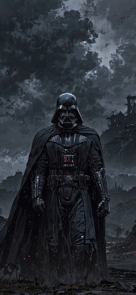 Aesthetic Kingdom, Vader Wallpaper, Darth Vader Art, Darth Vader Wallpaper, Star Wars Villains, Anakin Vader, Star Wars Background, The Fallen Angel, Star Wars Characters Pictures