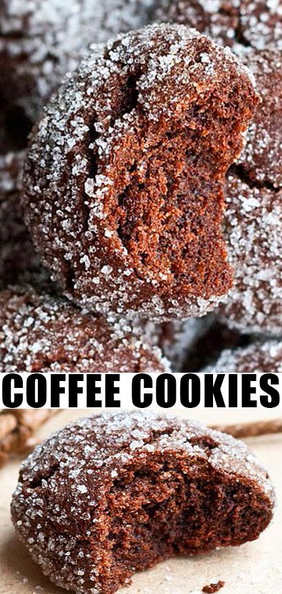 Coffee Cookies Recipe, Espresso Cookies, Dessert Halloween, Mocha Cookies, Espresso Cookie, Cookies And Cream Cake, Cake Mix Cookie Recipes, Coffee Cookies, Cookies N Cream Cookies