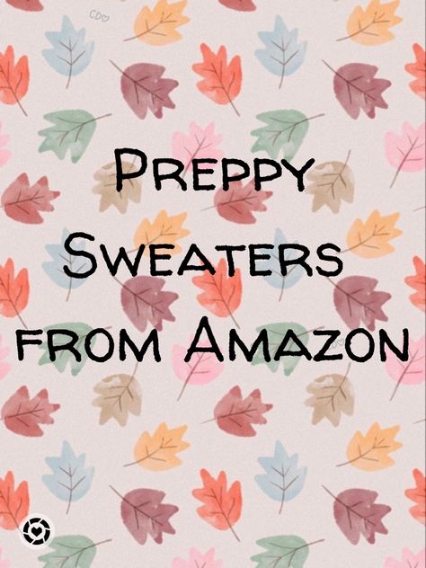 Preppy sweaters from Amazon. Preppy autumn sweaters. Colorful autumn sweaters. Preppy fall sweaters. Colorful fall sweaters. Preppy fall outfit ideas. Preppy autumn outfit ideas preppy winter sweaters. Mid size sweaters. Sweaters for all sizes Follow my shop @Nessacrowleyy on the @shop.LTK app to shop this post and get my exclusive app-only content! #liketkit #LTKstyletip #LTKSeasonal #LTKfindsunder50 @shop.ltk https://liketk.it/4lKVb Sweaters Preppy, Preppy Sweaters, Outfit Ideas Preppy, Sweaters Colorful, Preppy Autumn, Cheap Sweaters Online, Autumn Sweaters, Preppy Winter Outfits, Autumn Outfit Ideas