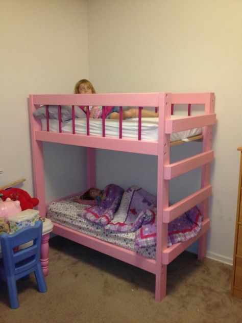 Triple Bunk Beds Plans, Triple Bunks, Bunk Beds Small Room, Toddler Bunk Beds, Grandkids Room, Futon Bunk Bed, Bunk Bed Plans, Triple Bunk Beds, Bunk Bed Ideas