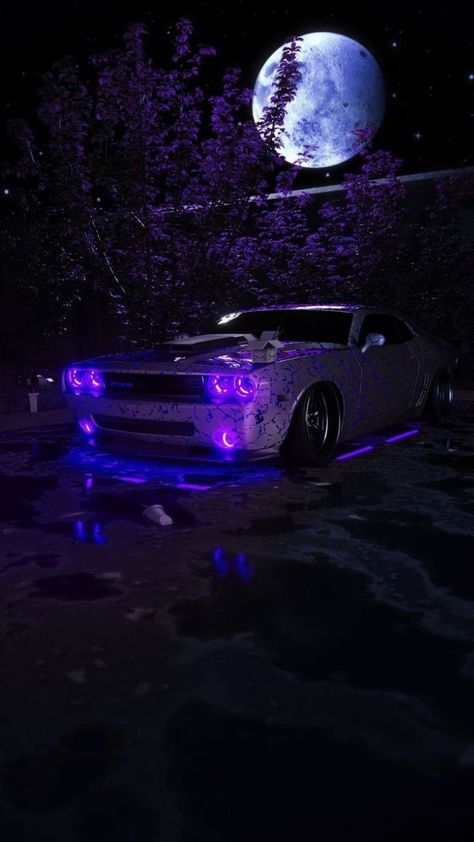 Purple Hellcat, Hellcat Wallpaper, Srt8 Jeep, Cool Car Backgrounds, Accessories Organization, Car Iphone Wallpaper, Wallpaper Car, Car Dream, Mustang Wallpaper