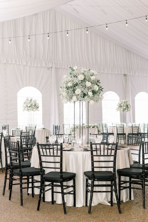 White Roses Baby’s Breath Centerpiece, White Roses And Babysbreath Centerpieces, White Rose And Baby Breath Centerpiece, White Roses And Babysbreath, Baby’s Breath Wedding Centre Pieces, All White Wedding Reception, White Rose Centerpieces, Wedding Centerpeices, Rose Centerpieces Wedding