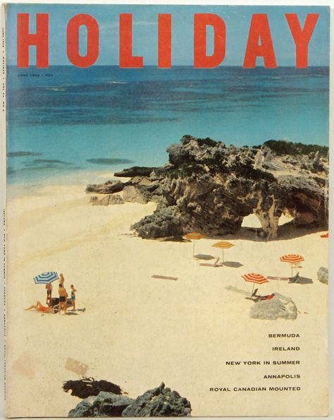 Holiday Magazine Covers, Holiday Magazine, Book And Magazine Design, Surf Poster, Vintage Surf, Book And Magazine, American Travel, Article Design, Holiday Illustrations