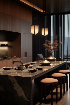 Japandi Color Palette, Celebrity Kitchens, Dry Kitchen, Black Bedroom Design, Good Recipe, Best Kitchen Designs, Minimalist Interior Design, Kitchen Room Design, Kitchen Design Ideas