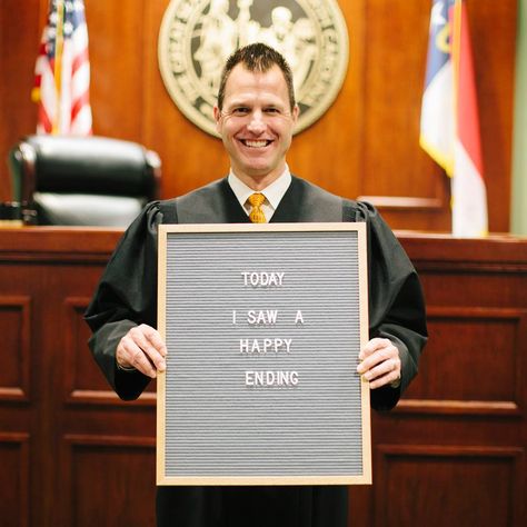 “We’ve all heard the saying, ‘it takes a village.’ Well it’s true!” Adoption Signs For Court, Celebratory Photoshoot, Adoption Party Ideas, Adoption Finalization, Celebration Party Ideas, Step Parent Adoption, Adoption Ideas, Adoption Celebration, Adoption Photography