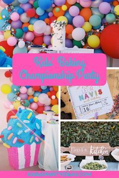 Kara's Party Ideas Kids' Baking Championship Birthday Party | Kara's Party Ideas Cupcake Wars Party, Kids Baking Party, Kids Baking Championship, 6th Birthday Girls, Girls Sleepover Party, Baking Birthday Parties, Baking Contest, Birthday Baking, Cupcake Wars