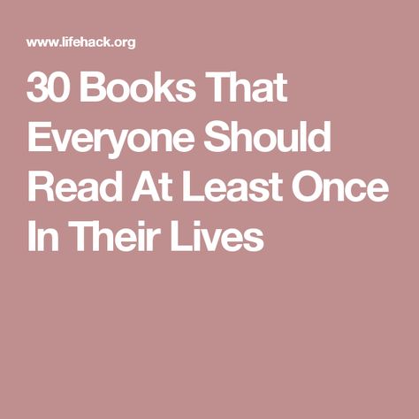 30 Books That Everyone Should Read At Least Once In Their Lives William Golding, The Sun Also Rises, 12 Books, Books Everyone Should Read, The Book Thief, Guide To The Galaxy, Best Novels, Science Fiction Books, Book Talk