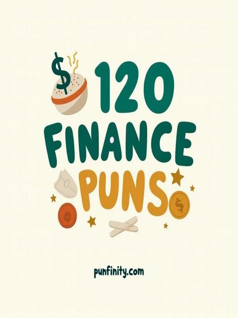 finance puns Money Puns, Accounting Puns, Finance Quotes, Double Meaning, Best Puns, Funny Words, One Liner, To Laugh, Funny Puns