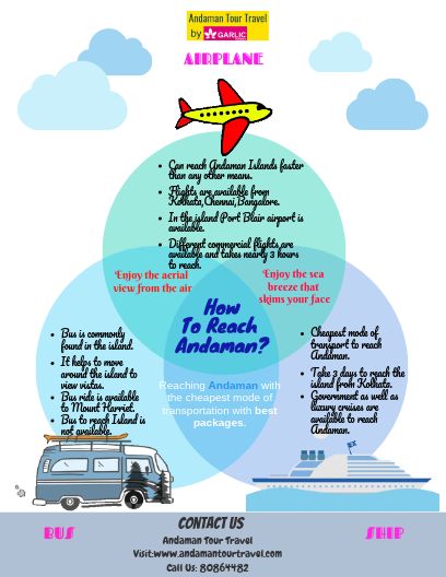 Andaman Nicobar Islands is faraway secluded isle where the accessible was unthinkable in the past. But the development of tourism made the place more reachable with different modes of transportation. Get an outlook of how to reach Andaman Nicobar Islands as fast as possible. #andamantourpackages #andamantourpackagesfromchennai #andamantourpackagesfromahmedabad #cheapandamantourpackages Andaman Nicobar Islands, Andaman Nicobar, Andaman Tour, Holiday Homework, Port Blair, Andaman Islands, Brochure Design Creative, Andaman And Nicobar Islands, Biology Lessons