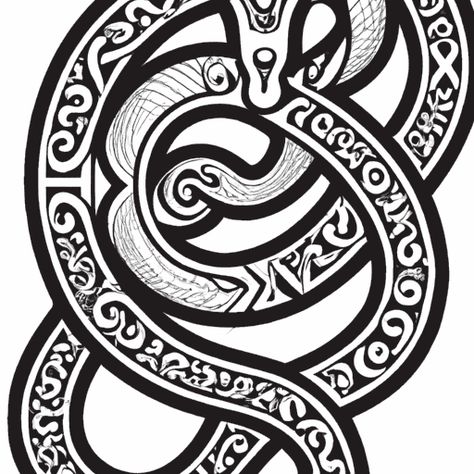 Celtic style snake drawingWhen it comes to snake symbolism, there are various different interpretations. In some cultures, snakes or serpents are seen as helpful creatures that...https://centerspirited.com/animal-symbolism/snake/ Check more at https://centerspirited.com/animal-symbolism/snake/ Norse Snake Tattoo, Herbalist Tattoo, Celtic Snake, Snake Symbolism, Infinity Snake, Land Animals, Snake Tattoo Design, Animal Symbolism, Celtic Style