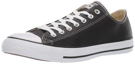 Converse Chuck Taylor All Star Ox Black Monochrome Leather Womens US 7½ / Mens US 5½>>> Learn more by visiting the image link. (This is an affiliate link) #womensneaker Converse Chuck Taylor Leather, Trainers Converse, Star Core, Sneaker Lovers, Popular Sneakers, New Converse, Woman Shoes, Retro Sneakers, Custom Sneakers