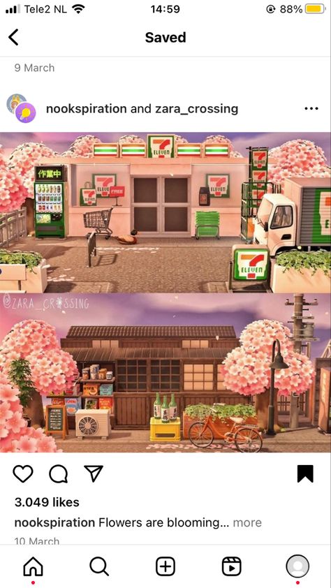 Acnh Citycore Space Fillers, Acnh Japanese Building, Acnh 2.0 Builds, Acnh Asian Market, Acnh Tailors Shop Exterior, Acnh 7 Eleven, Acnh Fake Building Ideas, Acnh Convenience Store, Animal Crossing Japanese Town