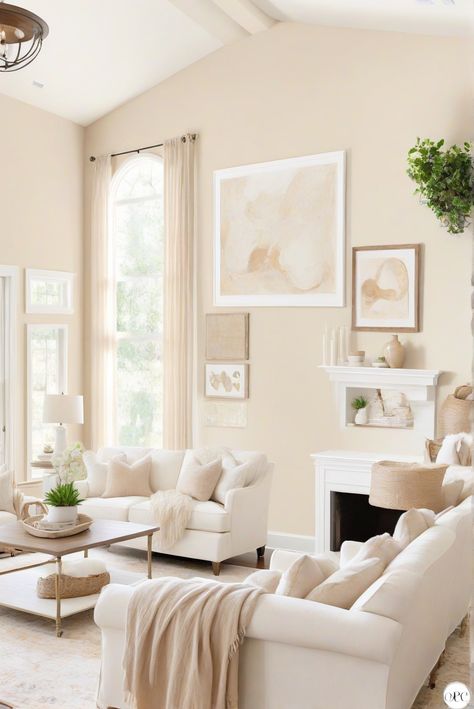 Step into a world of soft elegance with Ballet White (OC-9) - the perfect hue for creating a moody and sophisticated interior design escape. Explore daily routines for interior designers here! #Ad #homedecor #homedesign #wallpaints2024 #Painthome #interiorarchitecture Wall Colors Green Living Room Colors Bright Living Room Colors Apartment Renovation Living room Remodeling Modern Paint Colors 2024 Ivory Living Room Ideas, Cream Color Walls, Colorful Living Room Bright, Paint Colors 2024, Small Living Room Decor Ideas, Ivory Living Room, Sophisticated Interior Design, Ballet White, Interior Paint Colors For Living Room