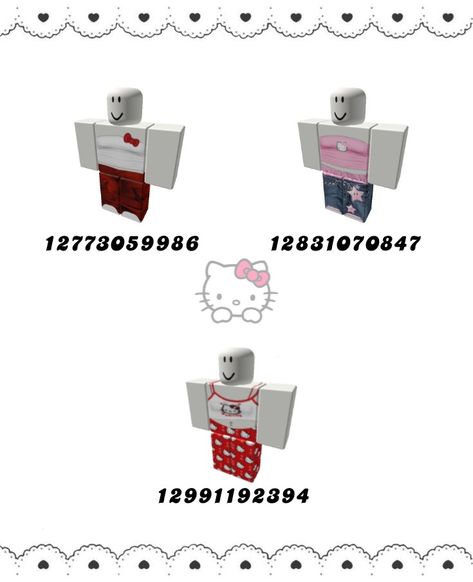 Hello kitty shirts Berry Ave Outfit Codes Hello Kitty, Hello Kitty Roblox Codes Outfit, Codes For Berry Ave Clothes Hello Kitty, Berry Avenue Codes Clothes Y2k Hello Kitty, Barry Avenue Codes Hello Kitty, Hello Kitty Code Berry Ave, Hello Kitty Accessories Codes, Roblox Codes Hello Kitty Clothes, Bloxburg Outfit Codes Y2k Hello Kitty