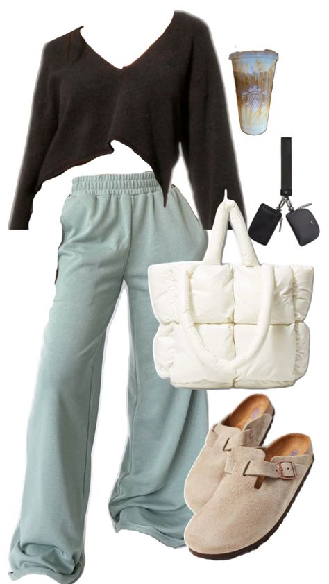 Fall college student outfit. Trendy outfit for studying. College Student Outfits, Study Vibe, Student Outfit, College Study, Trendy Outfit, College Student, College Students, Trendy Outfits