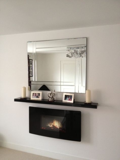 Shelf Above Fireplace, Shelves Above Couch, Floating Shelves With Lights, Floating Shelf Hardware, Grey Floating Shelves, Above Fireplace, Shelf Arrangement, Industrial Floating Shelves, Long Floating Shelves