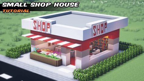 Minecraft Clothes Store, Minecraft Convenience Store, Minecraft Clothes Shop, Pet Store Minecraft, Minecraft Clothing Store, Minecraft Food Truck, Minecraft Supermarket, Small Shop House, Minecraft Grocery Store