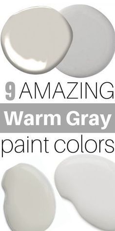 Warm Gray Paint Colors, Warm Grey Paint Colors, Warm Gray Paint, Gray Paint Colors, Most Popular Paint Colors, Interior Paint Colors Schemes, Greige Paint Colors, Greige Paint, Popular Paint Colors