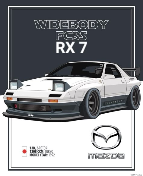 #Mazda RX 7 Widebody kit(1992) Mazda Rx7 Type R, Miata Aesthetic Wallpaper, Mazda Rx7 Drawing, Mazda Rx7 Modified, Mazda Miata Rx7, Nissan Rx7, Rx7 Body Kit, Mazda Rx5, Cars Jdm