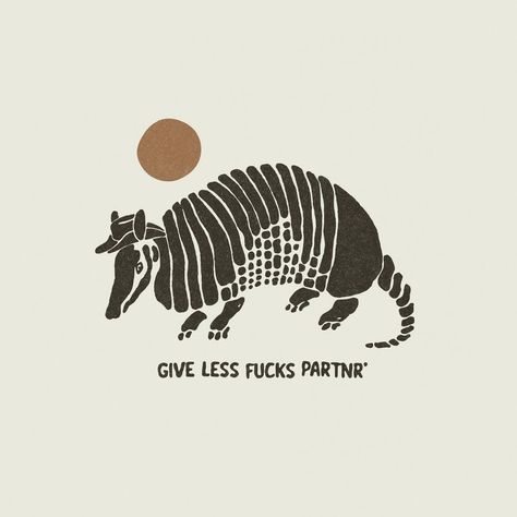 Kinsey Hotchkiss | good life moto to live by :) . . . #illustration #illustrationartists #illustragram #illustrator #illustratorsofinstagram… | Instagram Armadillo Cowboy, Armadillo Tattoo, Aesthetic Spotify, Spotify Covers, True Grit, Illustration Artists, Good Life, Tattoo Drawings, Cute Shirts