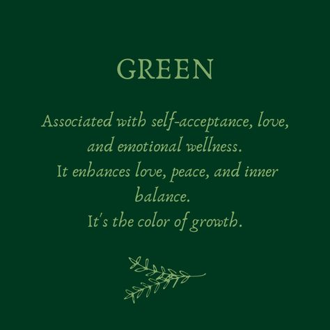 Colour Aesthetic, I Love Green, Green Quotes, The Color Green, Dark Green Aesthetic, Slytherin Aesthetic, Color Meanings, Branding Ideas, In Other Words