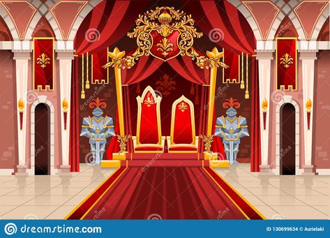 Royal Armor, 2d Background, Inside Castles, Castle Background, Medieval Artwork, Chateau Medieval, Throne Room, Living Room Background, Fairy Queen