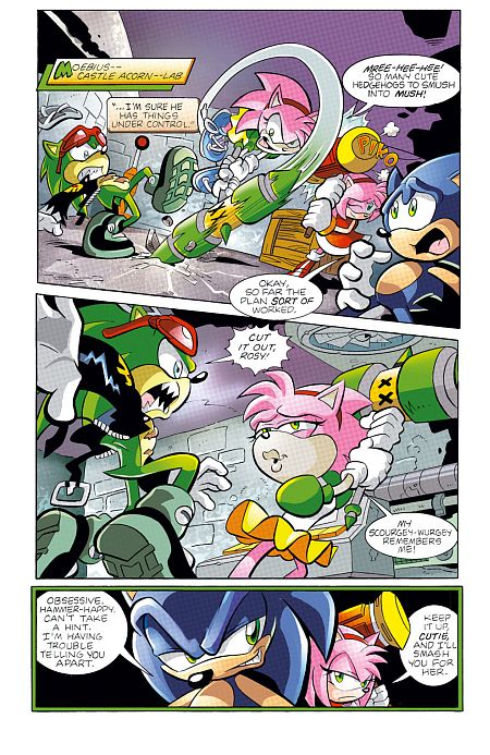 Sonic The Hedgehog Costume, Rosy The Rascal, Sonamy Comic, Princesas Disney Anime, Sonic X, Amy The Hedgehog, Comic Book Collection, Sonic Heroes, Sonic And Amy