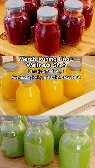 Health Drinks Recipes, Resep Smoothie, Fresh Squeezed Juice, Wellness Shots, Resep Diet, Cooking Tutorials, Natural Juices, Health Drink, Detox Juice