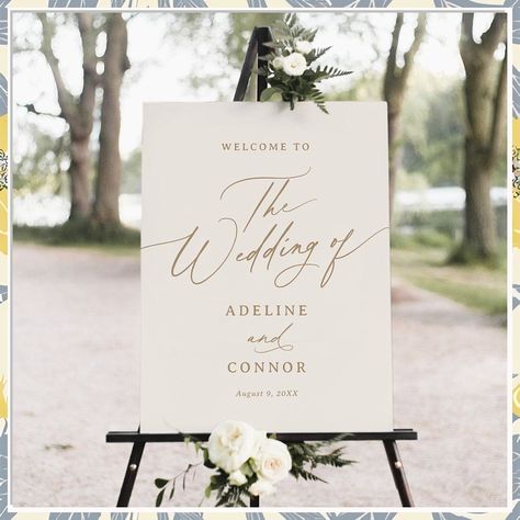 Looking for inspiration for your big day? Check out these beautiful wedding welcome sign ideas to add a personal touch to your special day. From rustic to modern designs, find the perfect welcome sign to greet your guests in style. Make a statement with a unique wedding welcome sign that sets the tone for your celebration. Couple Wedding Shower, Welcome Sign Template, Bridal Shower Welcome Sign, Shower Welcome Sign, Bridal Shower Signs, Shower Sign, Wedding Welcome Sign, Couple Shower, Wedding Calligraphy