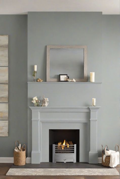 1. Fireplace makeover
2. Home decor inspiration
3. Interior design trends
4. Wall paint ideas Best Wall Paint, 2024 Colors, Wall Paint Color, Light Oak Floors, Fireplace Room, Paint Fireplace, Wall Paint Colors, Trendy Decor, Oak Floors