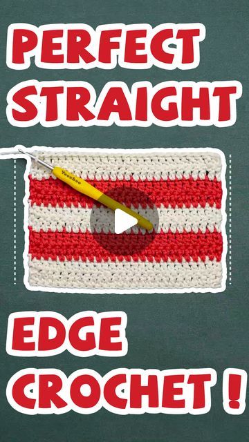 Yeezhee on Instagram: "✨The highly anticipated straight-edge crochet tutorial is finally here! The key points are to first make sure that the direction of rotation when flipping each row is always the same. Secondly, some special crochet stitches should be used to replace the usual starting ch3 or ch2 for each row. This technique works for both double crochet and half-double crochet stitches. Enjoy!  🧶 Available on the Yeezhee website and Amazon . . . . #yeezhee #crochet #crochetersofinstagram #crochetinspo #crochetinspiration #crochetkit #crocheting #crochetlove #crochetlovers #easycrochet #crochetforbeginners #crochetaddict #grannylove #grannycrochet #grannysquare #beginnercrochet #crochettutorials #crochetpattern #crochetpatternfree #basicstitches #howtocrochet #crochetstitch #crochets How To Start 2nd Row Crochet, Straight Crochet Edges Tutorials, How To Start Second Row Of Crochet, Straight Edge Double Crochet, How To Start A Second Row Crochet, How To Count Single Crochet Rows, Crochet Hack, Half Double Crochet Stitch, Crochet Quilt