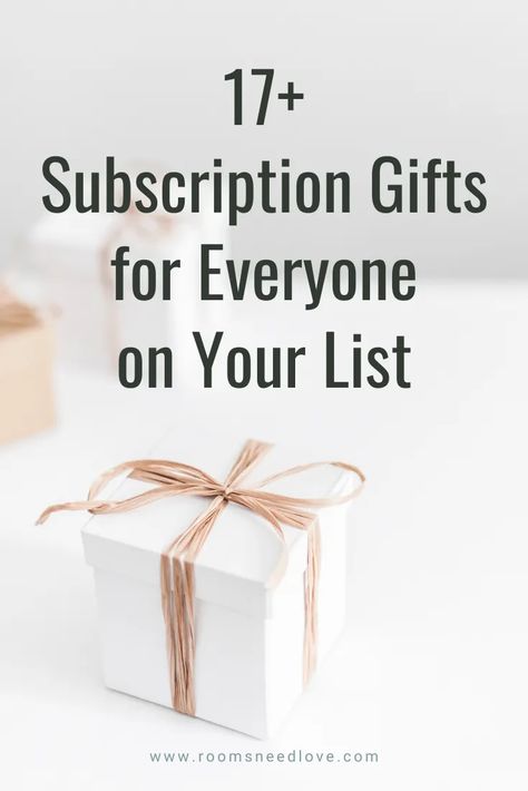 Looking for fun gifts for everyone on your list? Here's a holiday gift guide with 17+ ideas for subscription gifts for him, her, kids, and teens! Day Designer Planner, Mom Time Management, Mom Routine, Gift Tracker, Mom Schedule, Fun Mail, Organized Mom, Mom Diy, Subscription Gifts