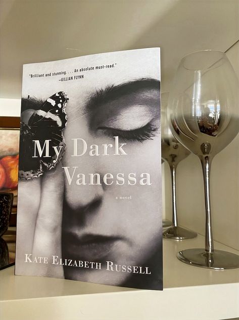 My Dark Vanessa Book Cover, My Dark Vanessa Aesthetic, Dark Feminine Books, My Dark Vanessa Book, Simone Aesthetic, Girly Books, My Dark Vanessa, Books Recs, Rich Vibes