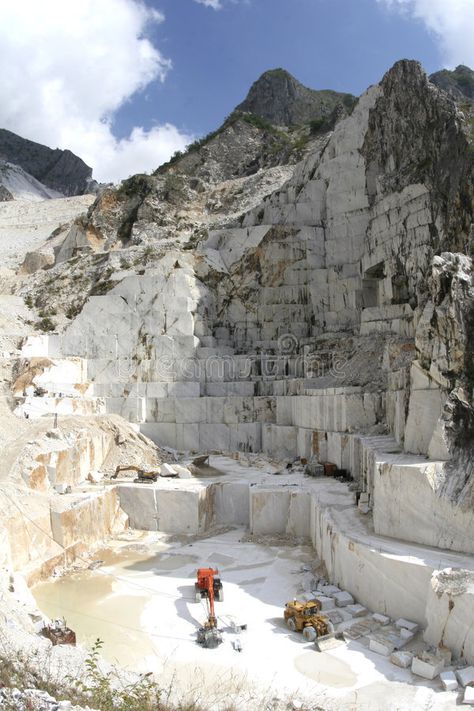 Marble Carrara, Marble Rock, Rock Quarries, Stone Quarry, Cave In, Landscape Concept, Tuscany Italy, Natural Phenomena, Carrara Marble