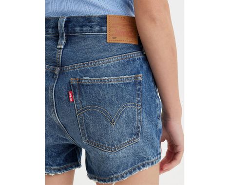 We didn’t just introduce the blue jeans;we also invented the first-ever jean shorts. An iconic style that defines your waist and hugs you in all the right places, our 501® Shorts blend with your personal aesthetic for all-around wear. The first-ever jean shorts, updated with a waist-defining high rise A universally-flattering summer essential Designed with a vintage-inspired fit Levi’s Jean Shorts, Levi's Mid-rise Relaxed Fit Jean Shorts, Levi's High-waisted Shorts For Summer, Levi's Mid-rise Blue Jean Shorts, Levi's Medium Wash Jean Shorts With Built-in Shorts, Levi Shorts, Drawing Clothes, Levis Jeans, Summer Essentials